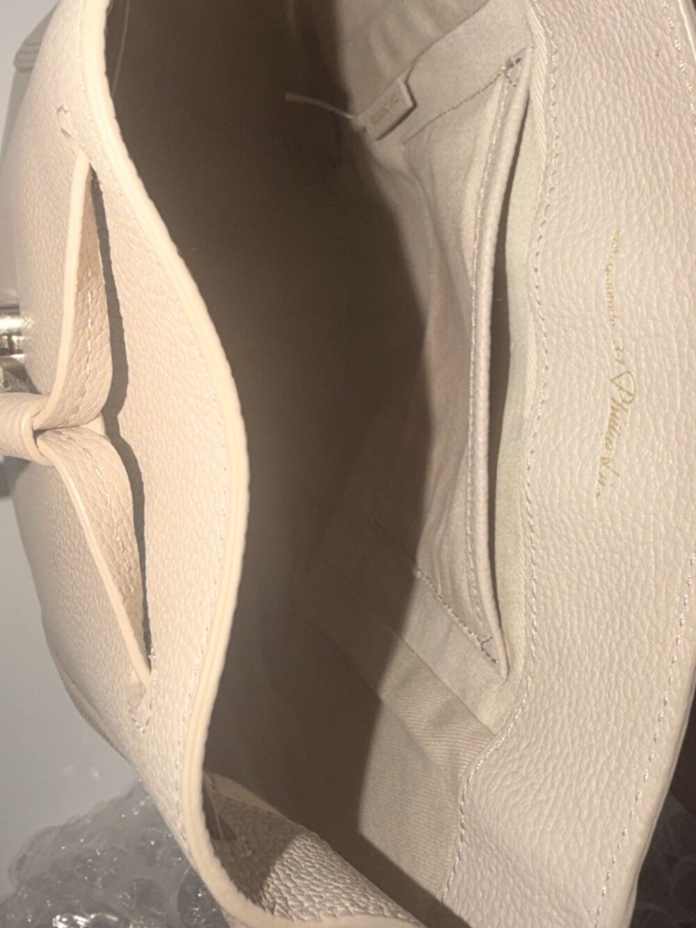 BRAND NEW Phillip Lim Calfskin Leather Backpack Creme-Beige - Picture 6 of 7